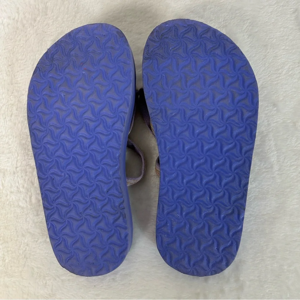 Teva Kids Girls Sandals Size 13 Purple Olowahu Strappy Slip On